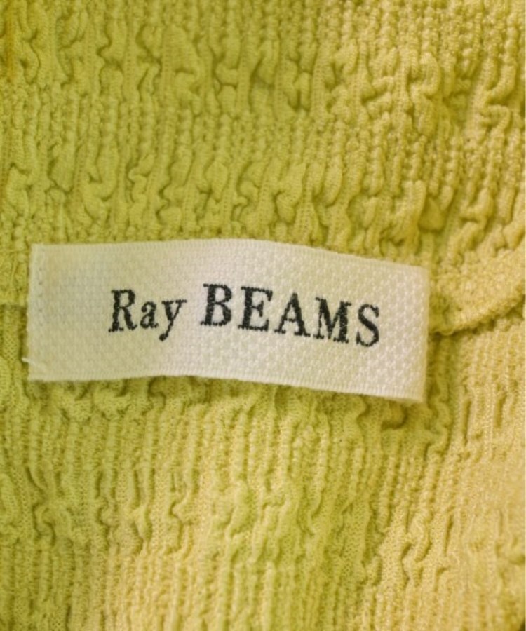 Ray Beams レイビームス ブラウス -(M位) 黄緑