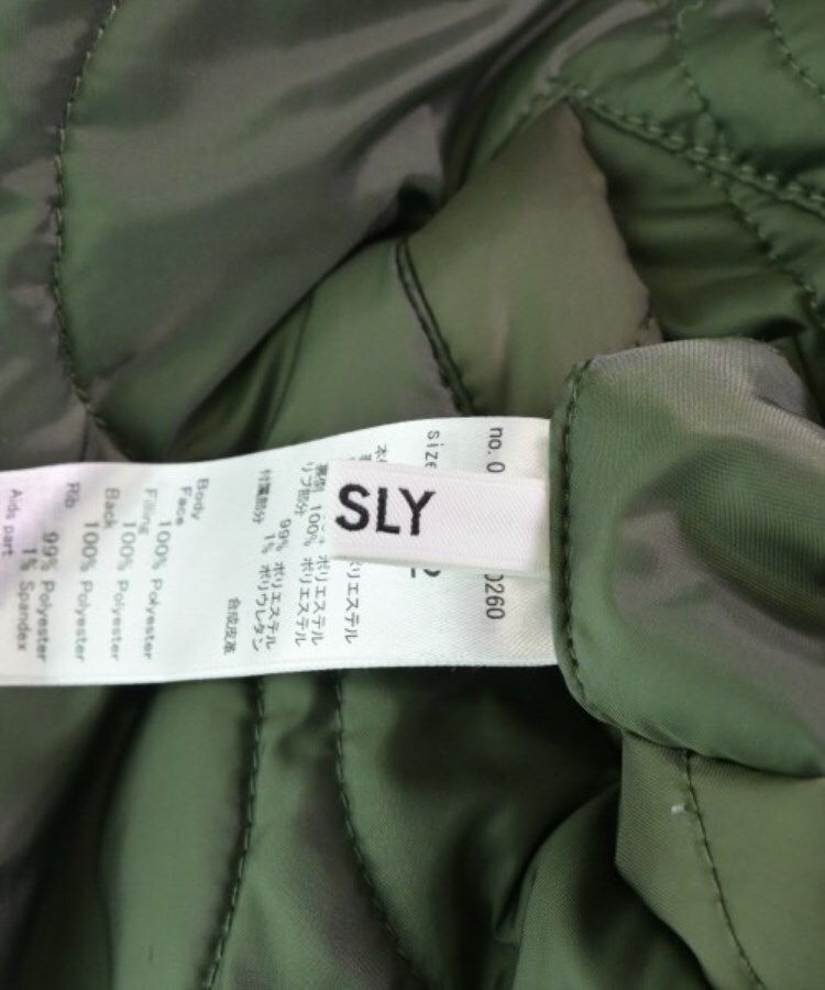 SLY スライ カジュアルジャケット 1(S位) 緑
