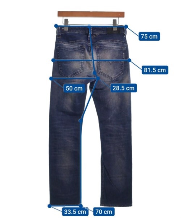 DIESEL ディーゼル メンズ デニムパンツ サイズ:28(S位)(デニム