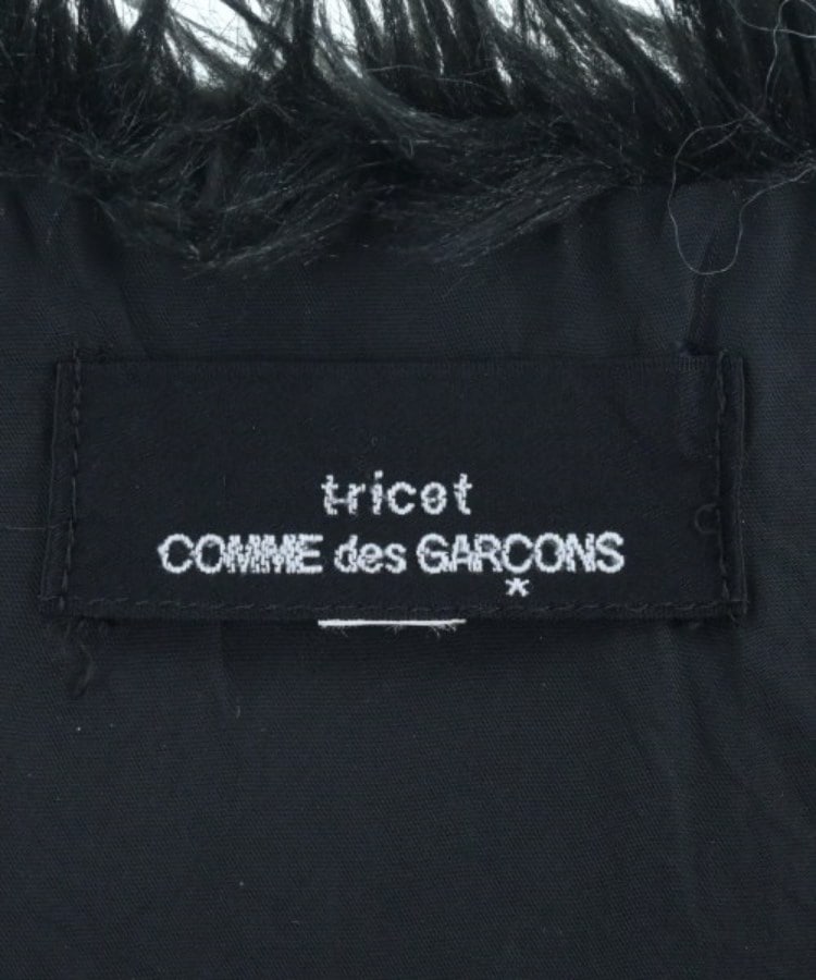 [USED/]COMME des GARCONS コムデギャルソン ストール tricot COMME des GARCONS トリコ・コム デ ギャルソン：花柄ウール編み込みマフラーショール アイボリー アイボリー TP-NO42  tdc-000061-4e備考