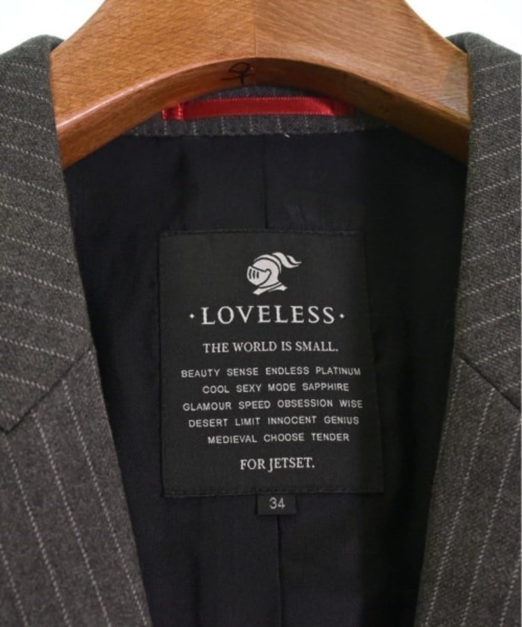 LOVELESS ラブレス レディース テーラードジャケット サイズ：34(XS位