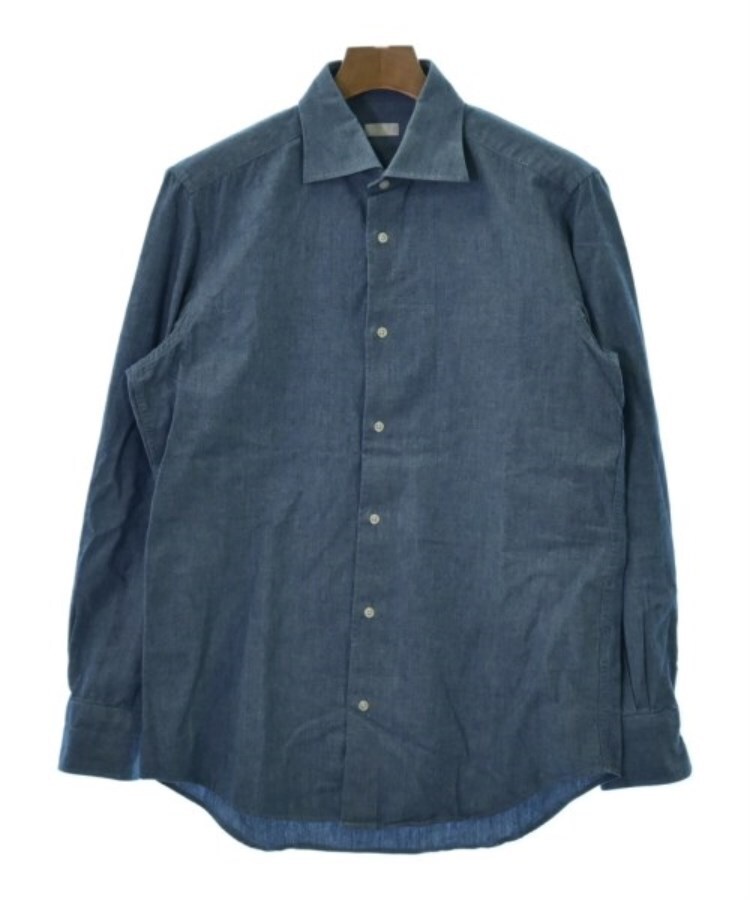 ラグタグ(RAGTAG)のEDIFICE エディフィス メンズ カジュアルシャツ サイズ：41(XL位) 青