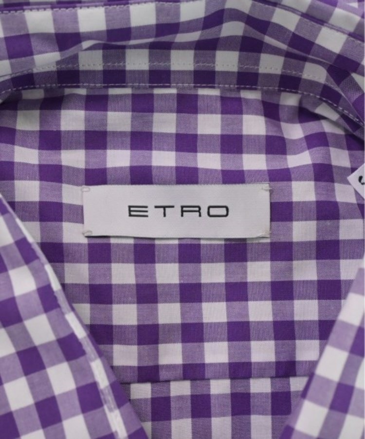 ETRO ドレスシャツ メンズなし伸縮性