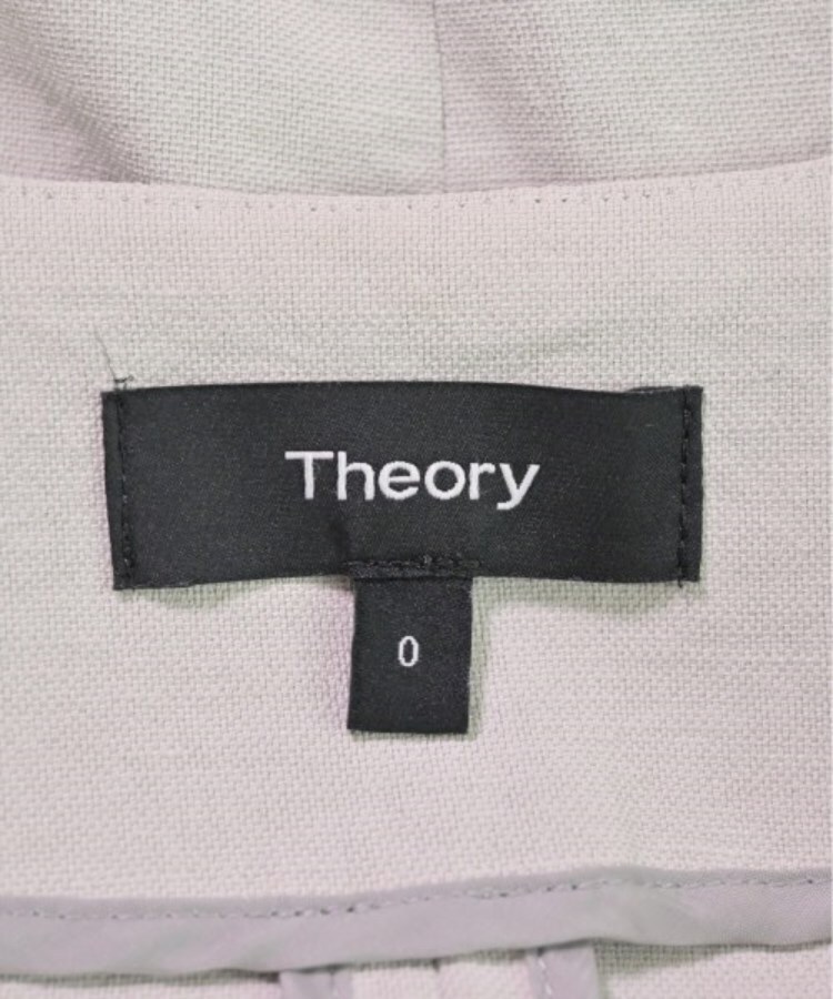 Theory セオリー レディース ノーカラージャケット サイズ:0(S位 Theory セオリー レディース ノーカラージャケット サイズ:0(S位