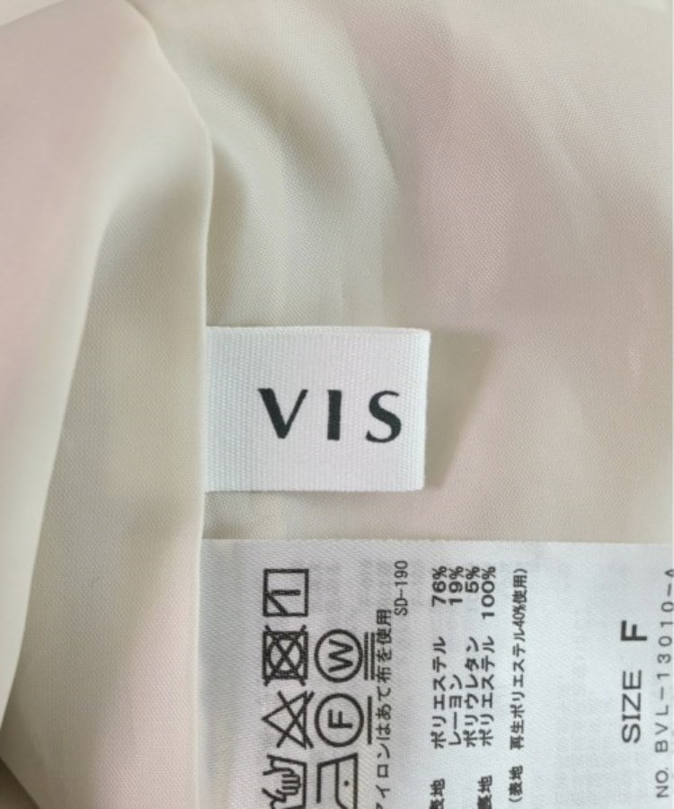 ViS ヴィス レディース カジュアルジャケット サイズ：F（テーラード