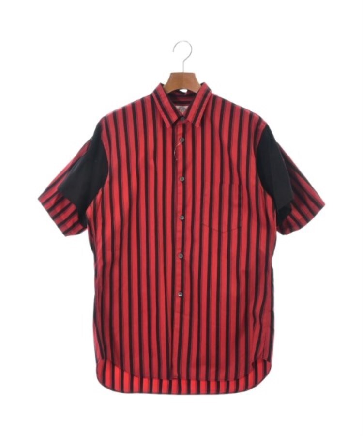 ラグタグ(RAGTAG)のCOMME des GARCONS SHIRT コムデギャルソンシャツ メンズ カジュアルシャツ サイズ：S 赤x黒(ストライプ)