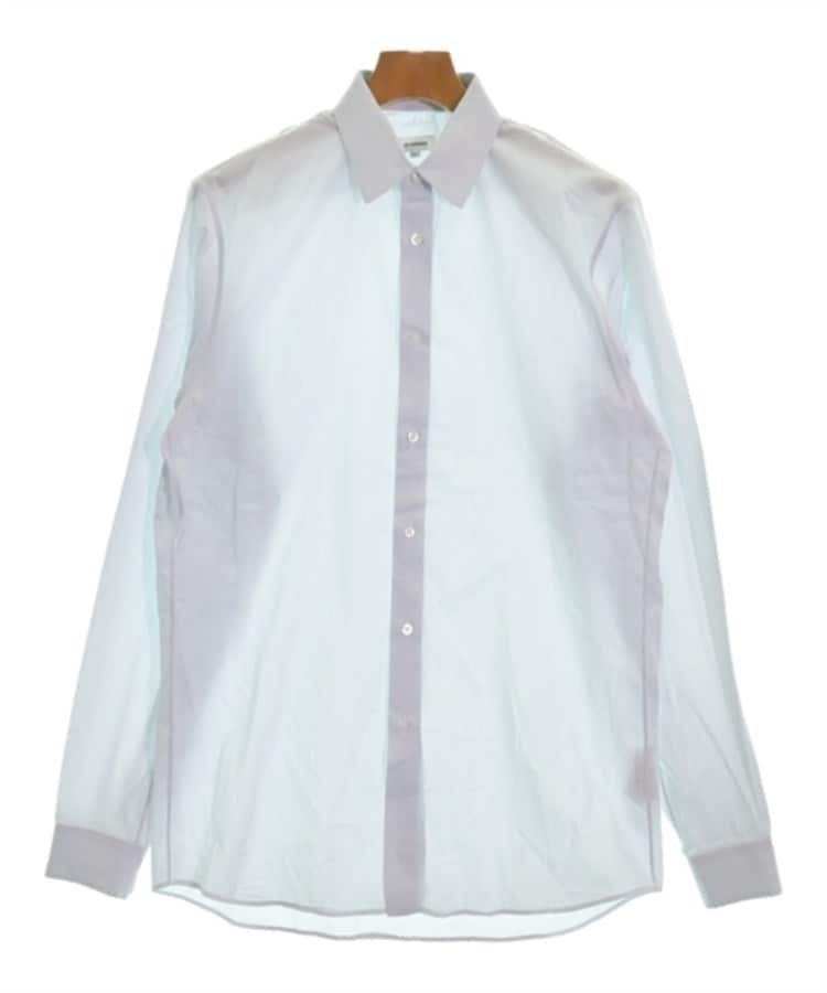 ラグタグ(RAGTAG)のJIL SANDER ジルサンダー メンズ ドレスシャツ サイズ：39(M位) 白xグレー(総柄)