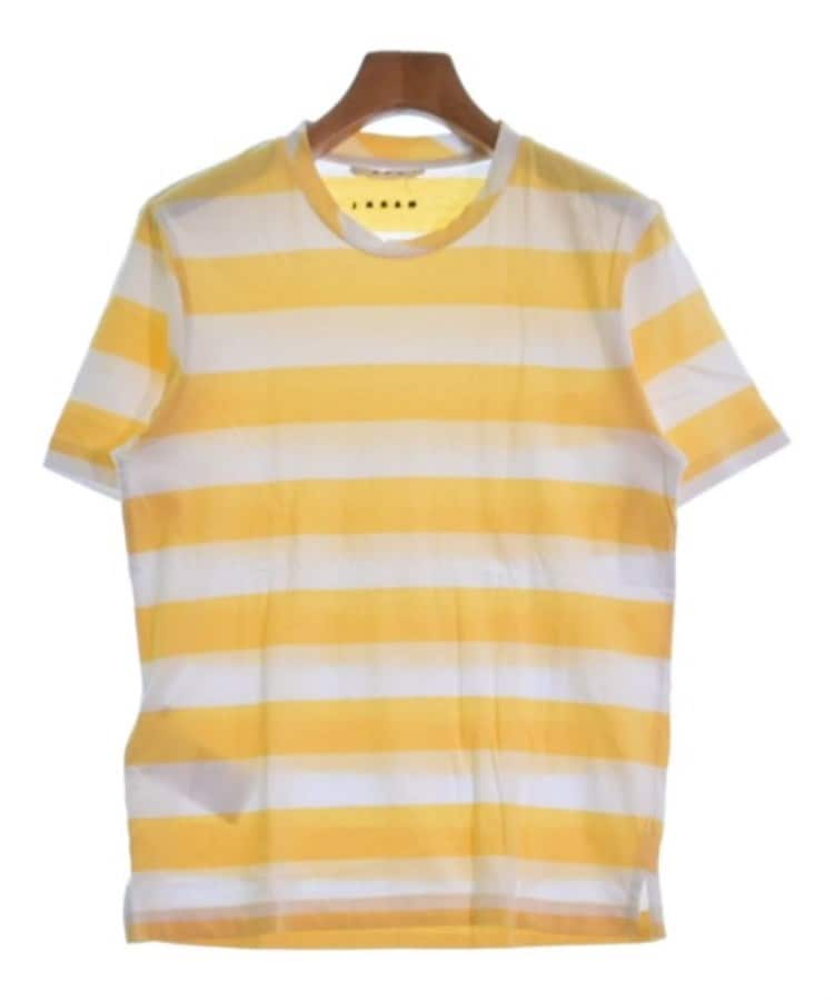 ラグタグ(RAGTAG)のMARNI マルニ レディース Tシャツ・カットソー サイズ：36(XS位) 黄x白(ボーダー)