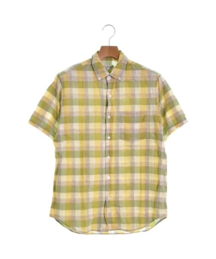 ラグタグ(RAGTAG)のsteven alan スティーブンアラン メンズ カジュアルシャツ サイズ：M 緑x黄x白等(チェック)