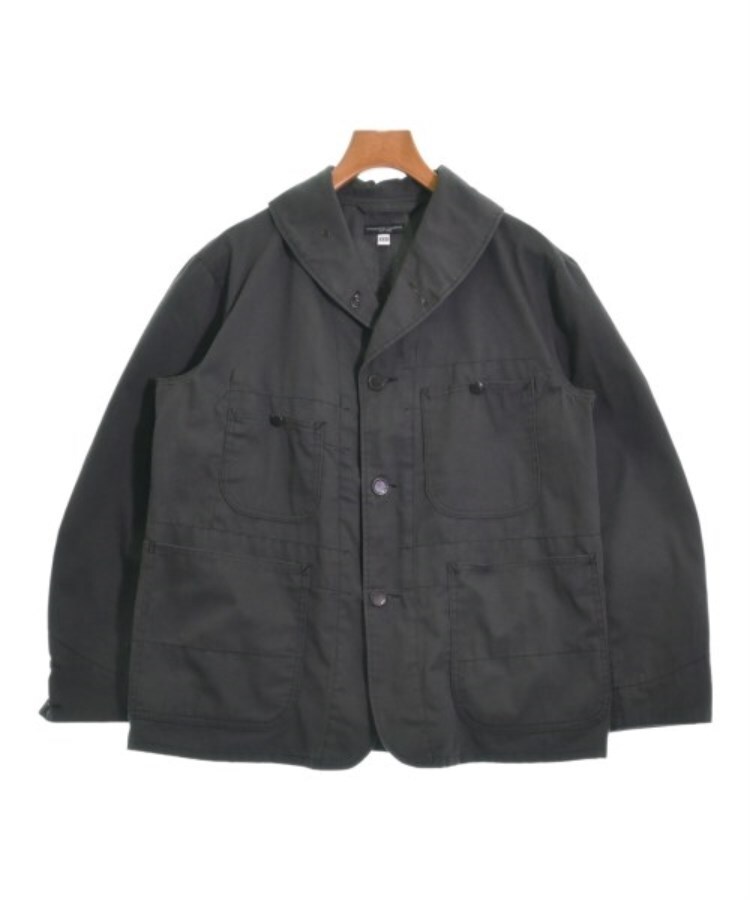 高評価！ 旧タグLサイズ！ENGINEEREDGARMENTS ネイビーブルゾン 厳しかっ ジャケット・アウター