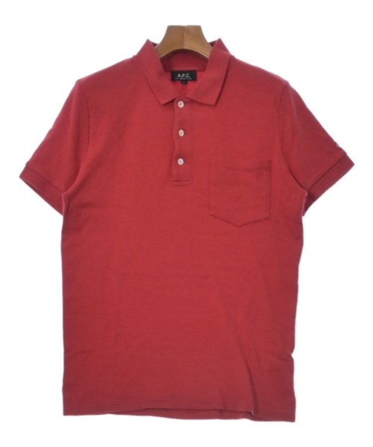 ラグタグ(RAGTAG)のA.P.C. アーペーセー メンズ ポロシャツ サイズ：M 赤