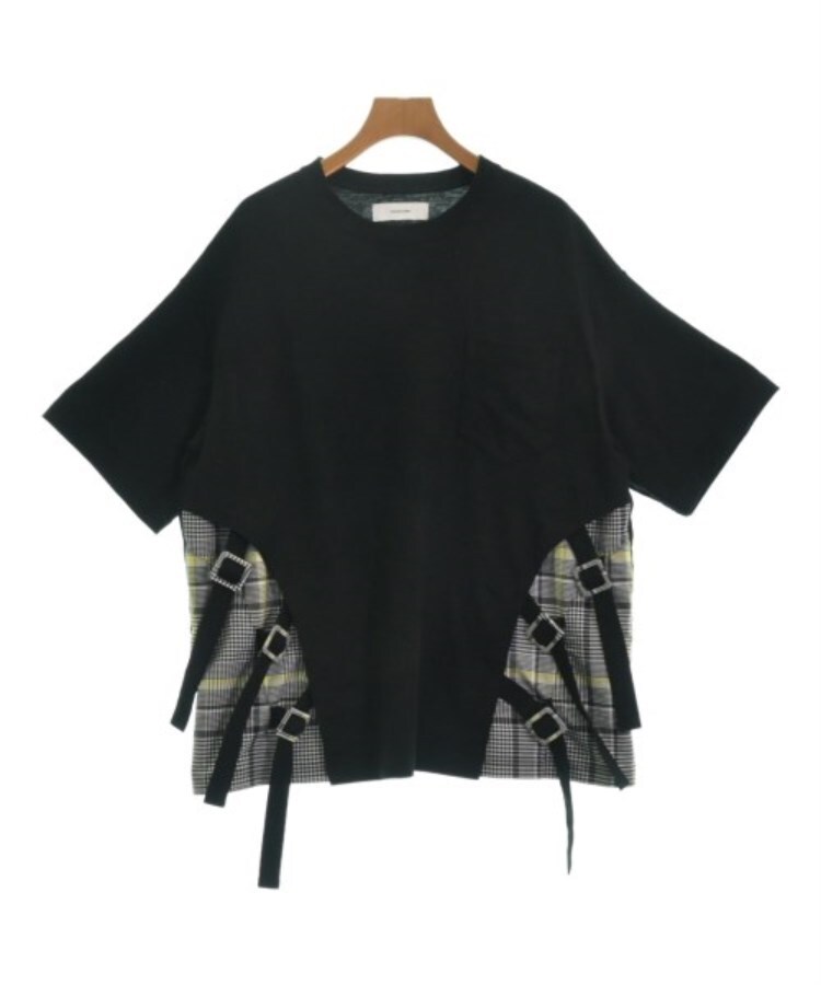 ラグタグ(RAGTAG)のFACETASM ファセッタズム メンズ Tシャツ・カットソー サイズ：1(XXS位) 黒x白x黄(チェック)