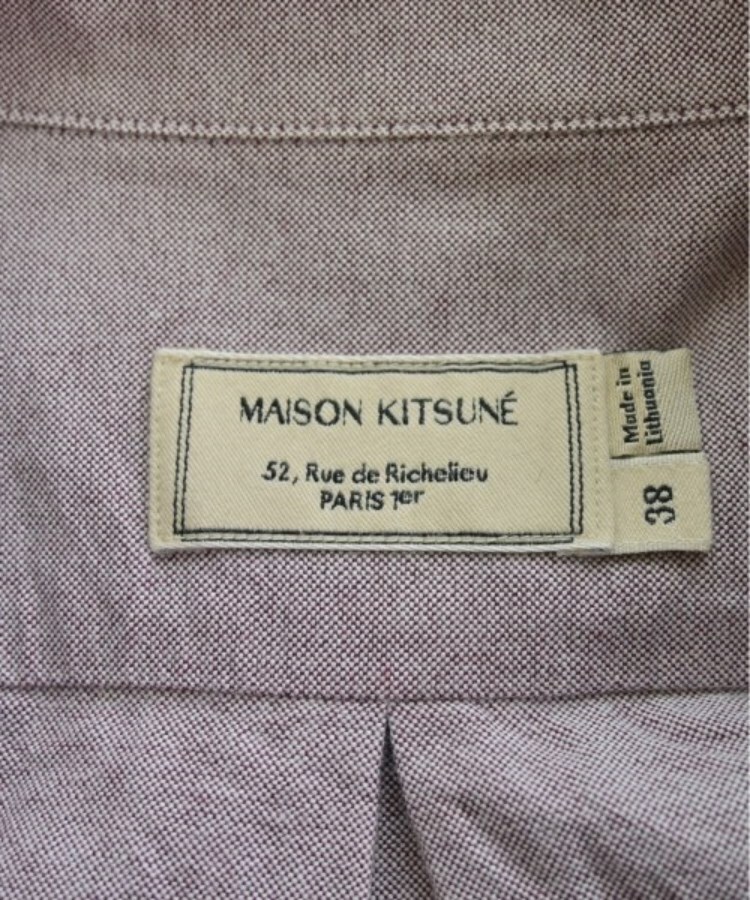 ラグタグ(RAGTAG)のMAISON KITSUNE メゾンキツネ メンズ カジュアルシャツ サイズ：38(S位)3