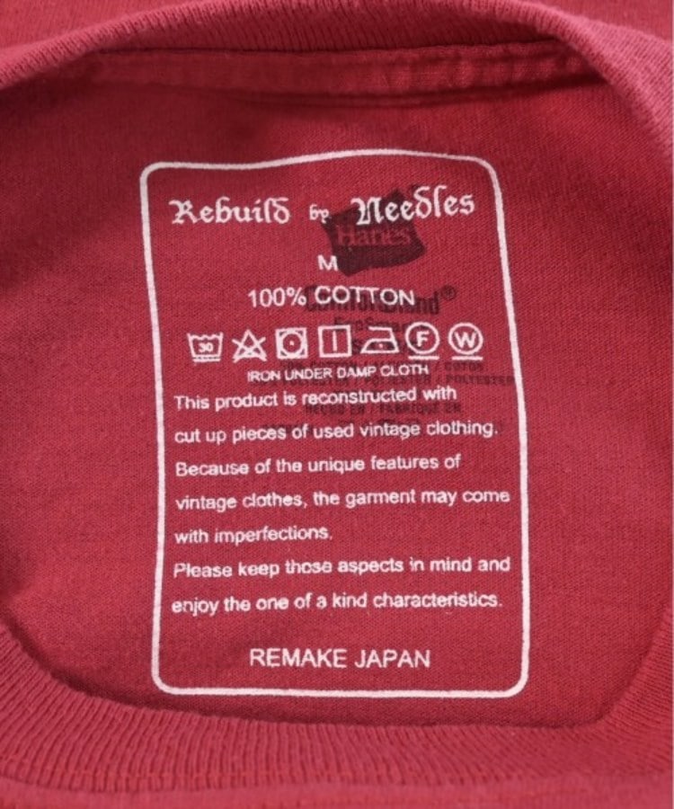 ラグタグ(RAGTAG)のRebuild by Needles リビルドバイニードルス メンズ Tシャツ・カットソー サイズ：M3