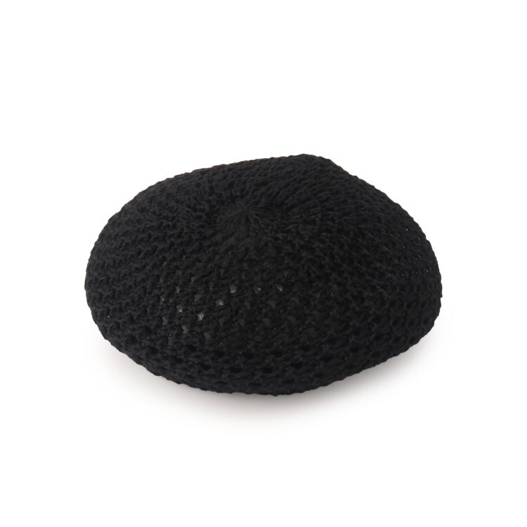 グランドエッジ　アクセサリー(Grandedge)の雑材風クロシェベレー帽 ベレー帽