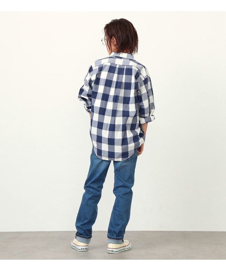 エドウイン(EDWIN)のキッズ ベーシックストレートデニムパンツ 【130-160cm】70