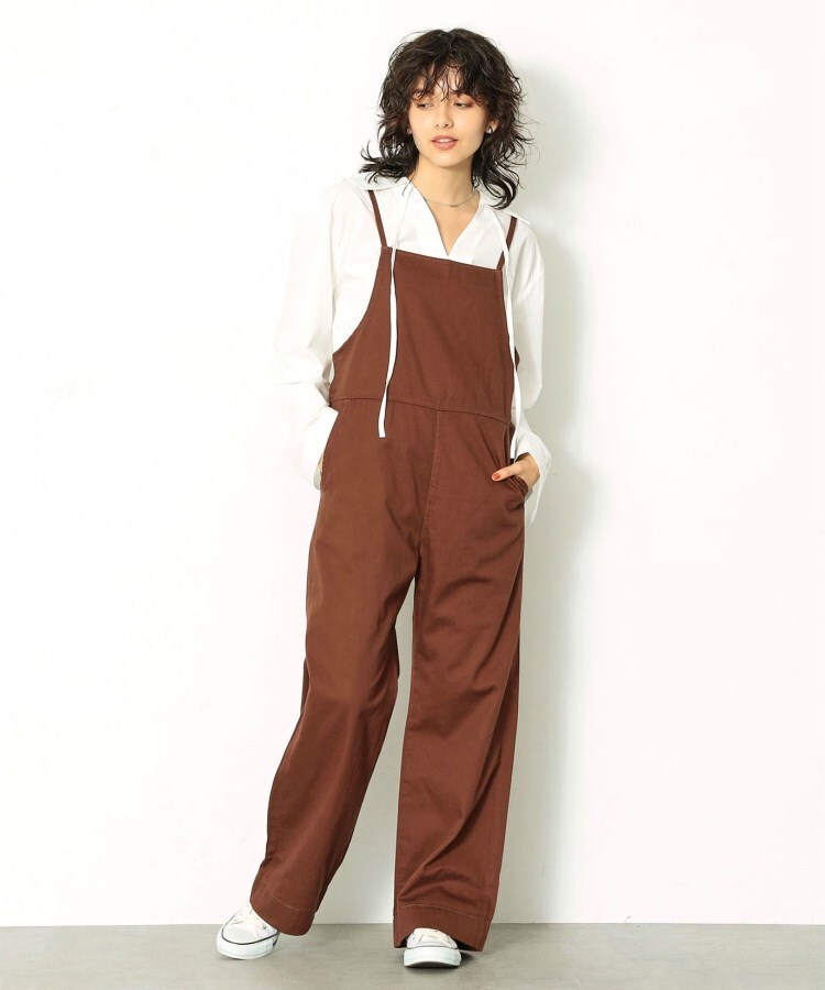 Lee リラックスサロペット xs ブラック