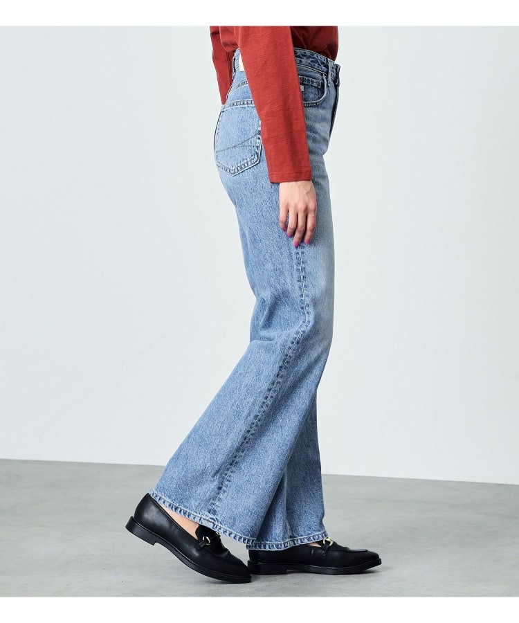 2024年レディースファッション福袋 SOMETHING】日本製 LISA ヴィンテージフレアデニムパンツ パンツ