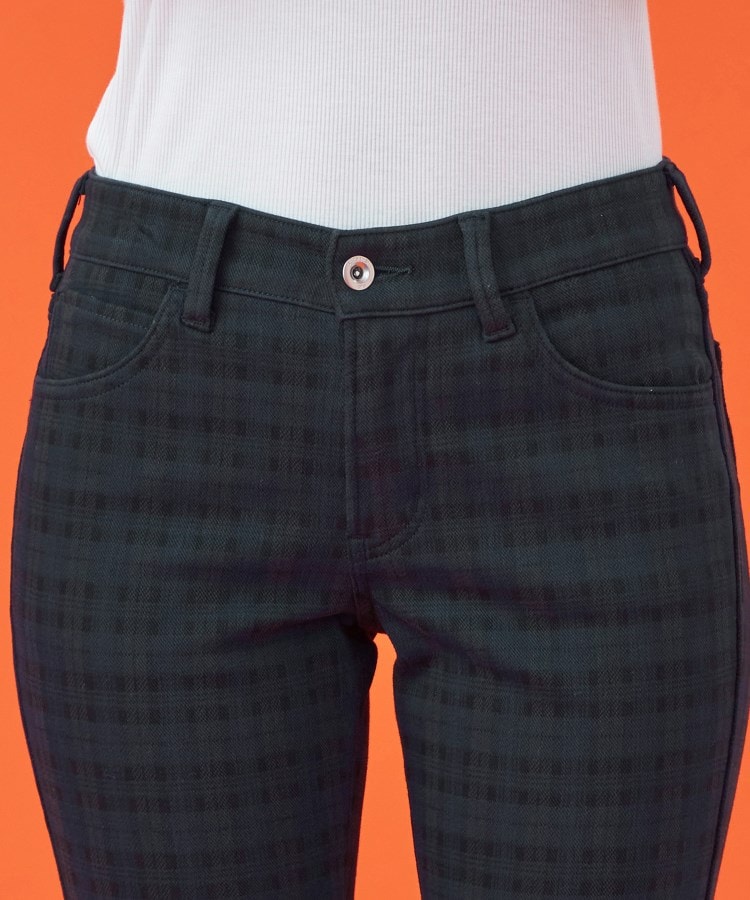 エドウイン(EDWIN)の【EDWIN LADIES】 BODY FIREジャージーズスリムストレート裏起毛デニムパンツ【エントリーモデル】【暖】16