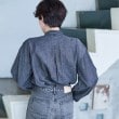 エドウイン(EDWIN)のSOMETHING ボウタイデニムブラウス15