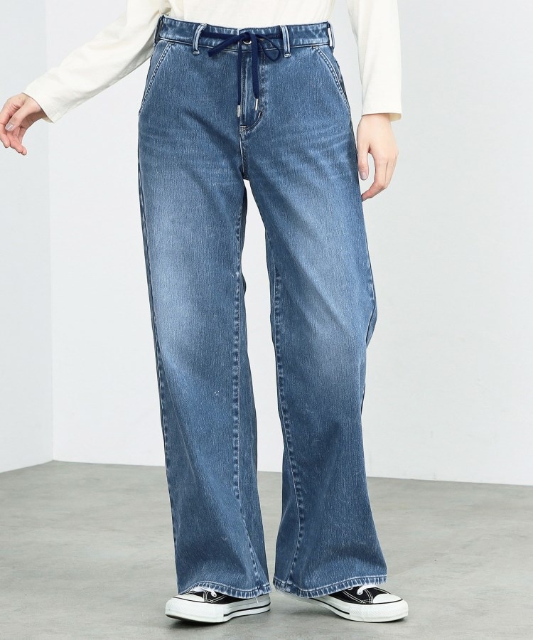 エドウイン(EDWIN)のEDWIN LADIES ジャージーズ イージーワイドデニムパンツ11