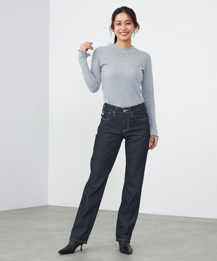 SOMETHING ELSA STANDARD ストレートデニムパンツ(デニムパンツ SOMETHING ELSA STANDARD ストレートデニムパンツ(デニムパンツ
