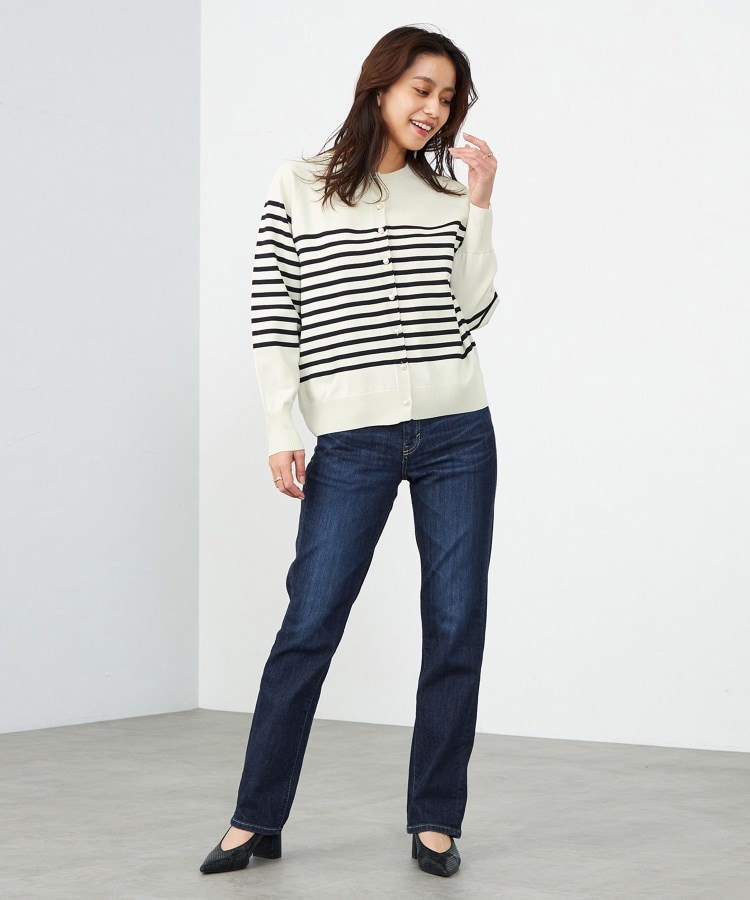 SOMETHING ELSA STANDARD ストレートデニムパンツ(デニムパンツ SOMETHING ELSA STANDARD ストレートデニムパンツ(デニムパンツ