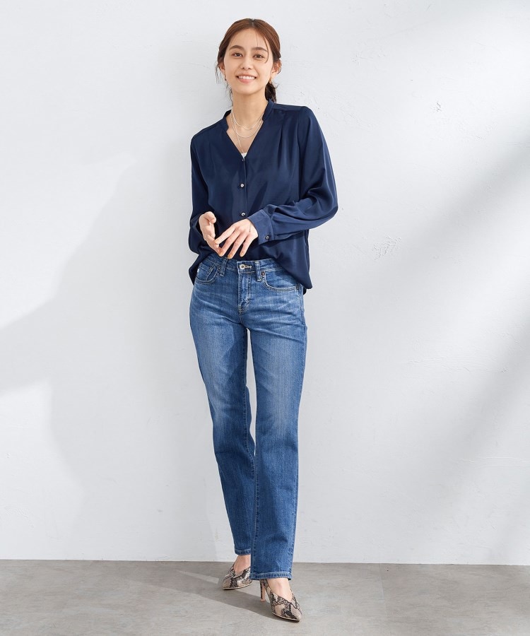 SOMETHING ELSA STANDARD ストレートデニムパンツ(デニムパンツ SOMETHING ELSA STANDARD ストレートデニムパンツ(デニムパンツ
