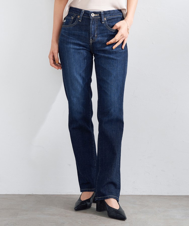 SOMETHING ELSA STANDARD ストレートデニムパンツ(デニムパンツ SOMETHING ELSA STANDARD ストレートデニムパンツ(デニムパンツ