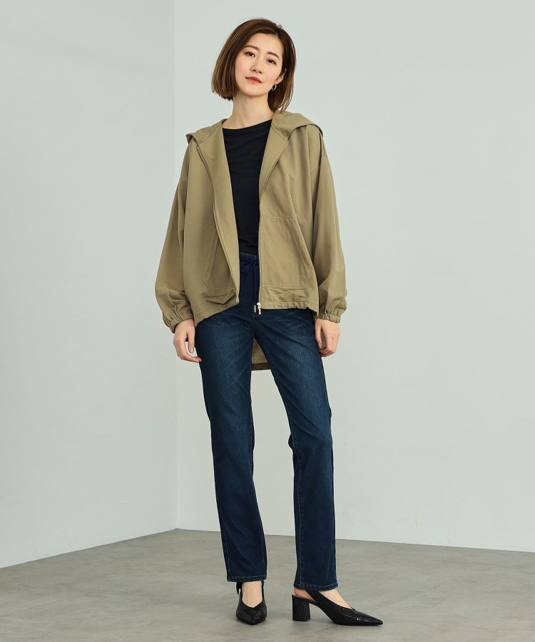 エドウイン(EDWIN)の【EDWIN LADIES】 ジャージーズイージースリムストレートデニムパンツ8