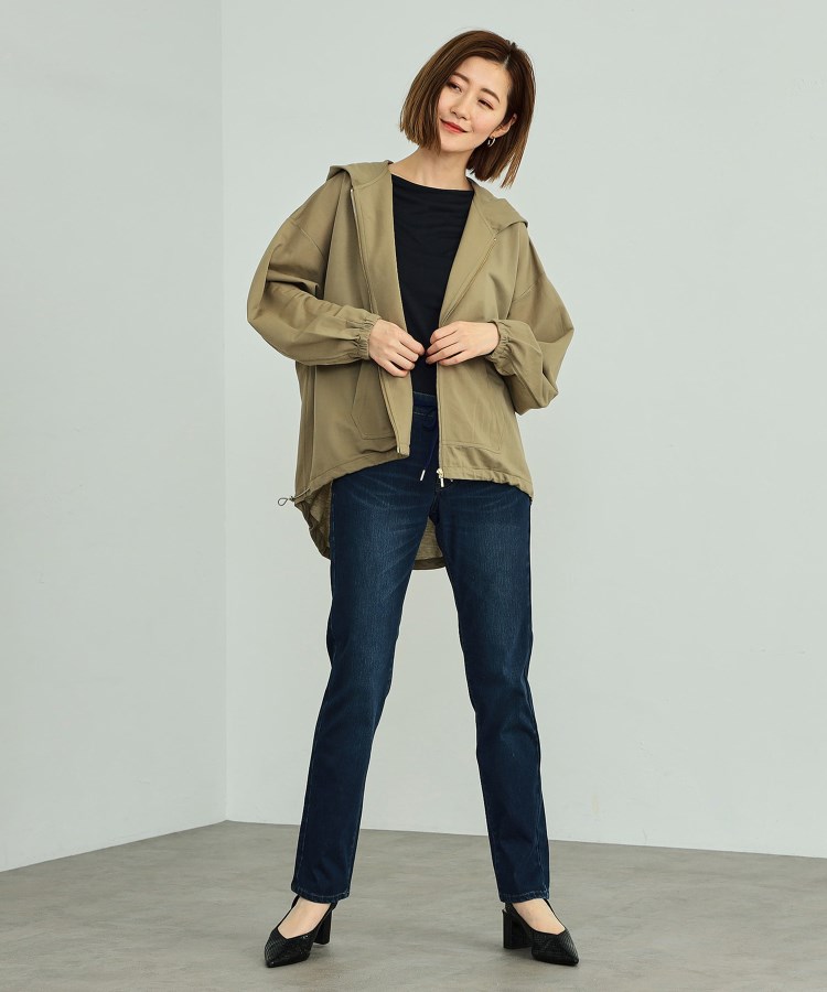 エドウイン(EDWIN)の【EDWIN LADIES】 ジャージーズイージースリムストレートデニムパンツ10
