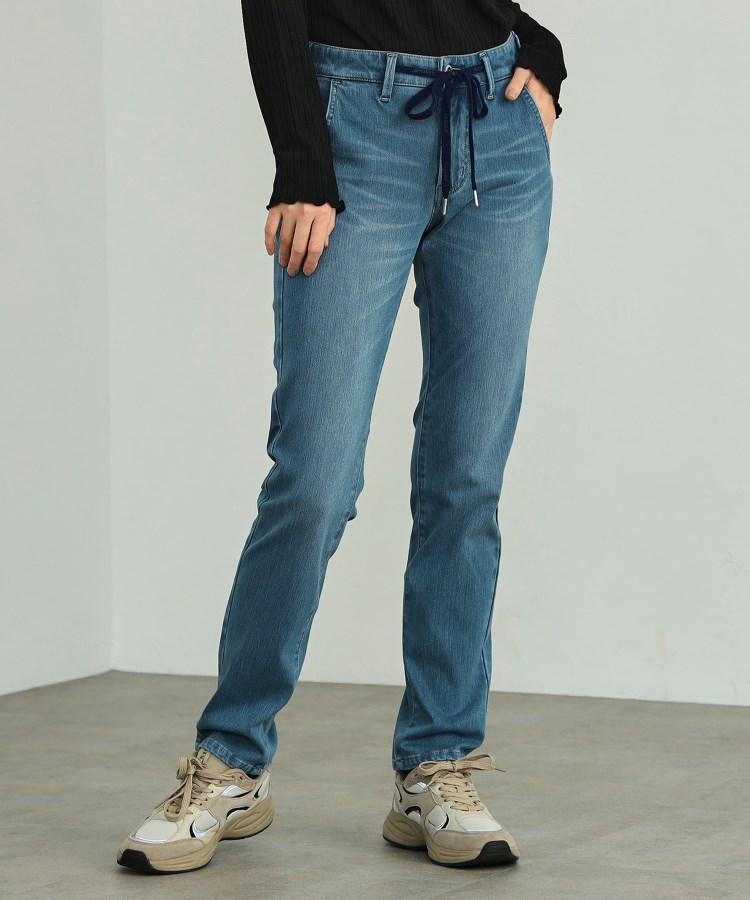 エドウイン(EDWIN)の【EDWIN LADIES】 ジャージーズイージースリムストレートデニムパンツ11