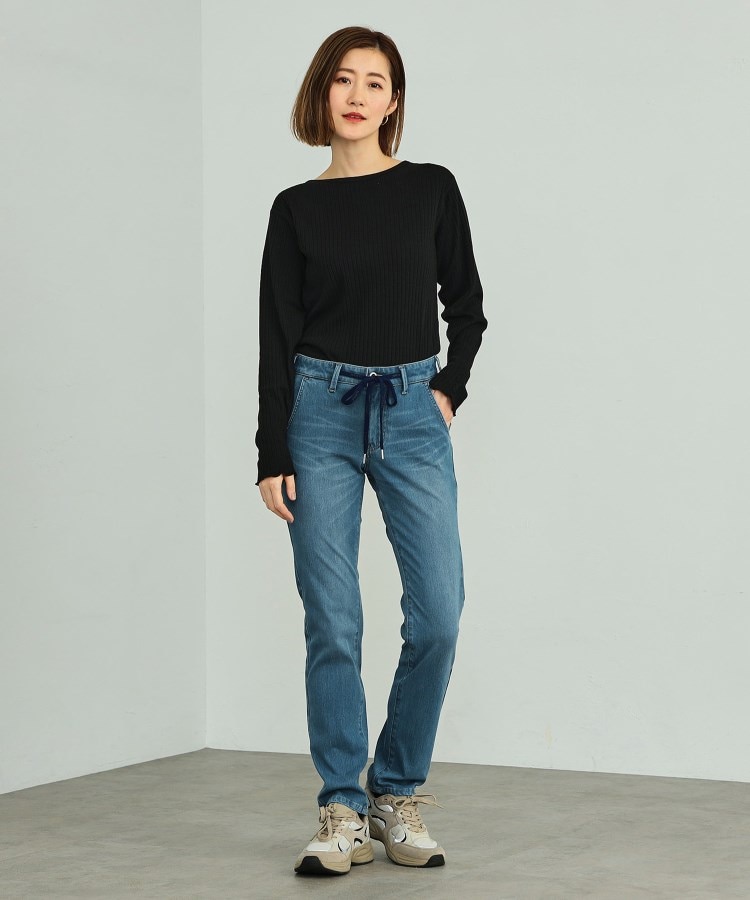 エドウイン(EDWIN)の【EDWIN LADIES】 ジャージーズイージースリムストレートデニムパンツ19