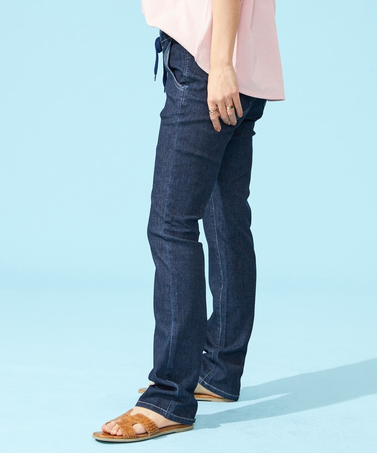 エドウイン(EDWIN)の【EDWIN LADIES】 ジャージーズ COOL イージースリムデニムパンツ【涼】3