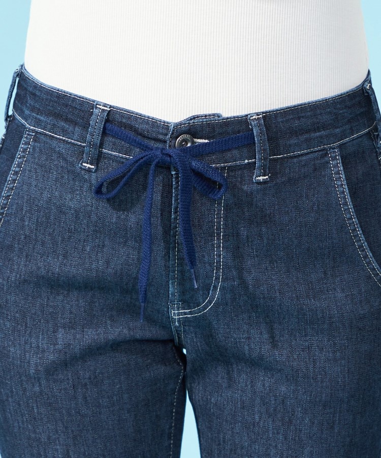 エドウイン(EDWIN)の【EDWIN LADIES】 ジャージーズ COOL イージースリムデニムパンツ【涼】6