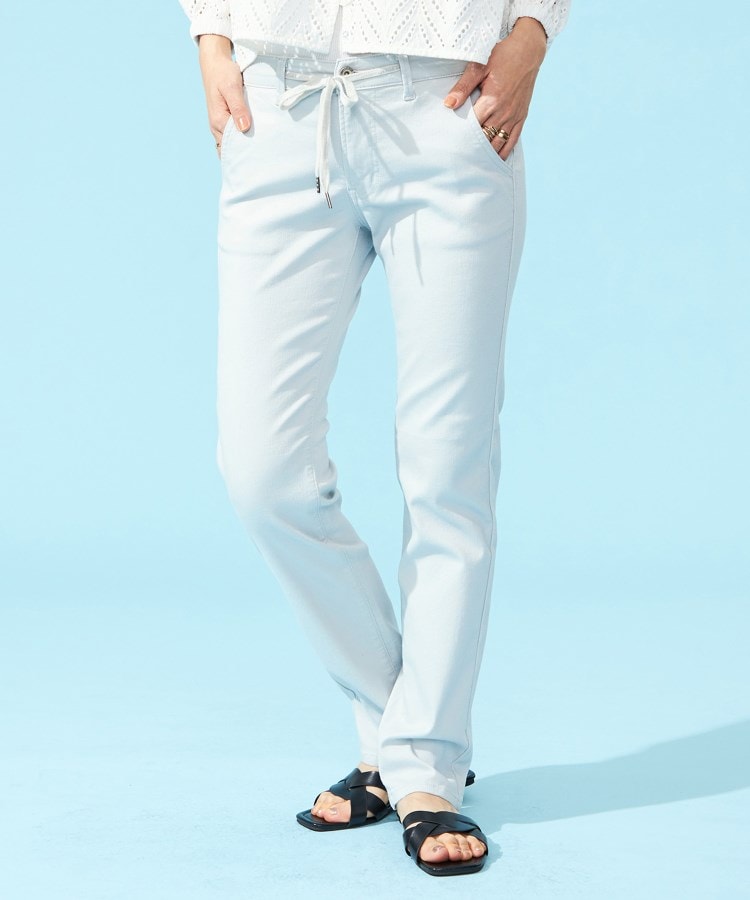 エドウイン(EDWIN)の【EDWIN LADIES】 ジャージーズ COOL イージースリムデニムパンツ【涼】31