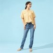 エドウイン(EDWIN)の【EDWIN LADIES】 ジャージーズ COOL イージースリムデニムパンツ【涼】48