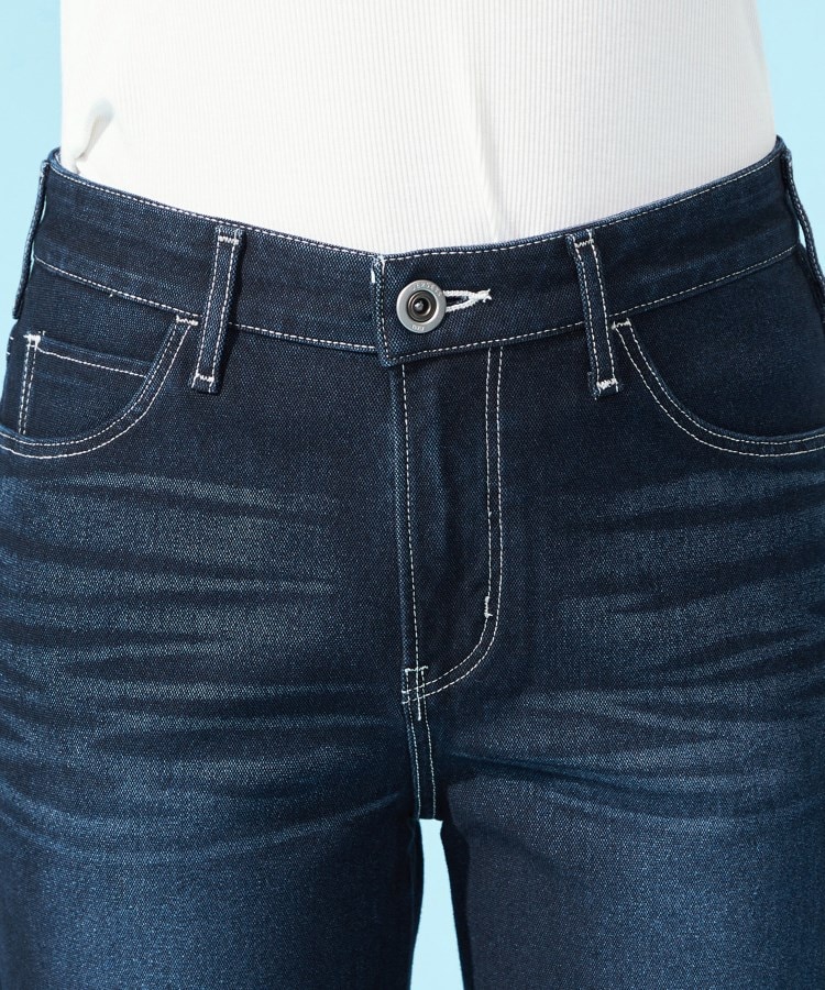エドウイン(EDWIN)の【EDWIN LADIES】 ジャージーズ COOL ワイドデニムパンツ【涼】15