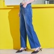エドウイン(EDWIN)の【EDWIN LADIES】 ジャージーズ COOL ワイドデニムパンツ【涼】31