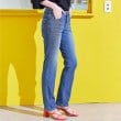 エドウイン(EDWIN)の【EDWIN LADIES】 JERSEYS COOL スリムストレートデニムパンツ【涼】14