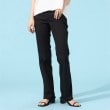 エドウイン(EDWIN)のWEB限定【EDWIN LADIES】 ハタラクロ COOL 涼しいストレートパンツ【涼】 ブラック(019)