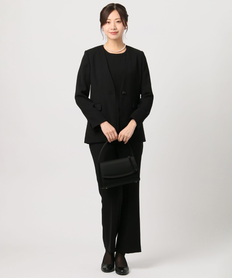 新品 フォーマル パンツ セットアップ XL 3点セット スーツ ブラック