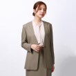 アンカーウーマン(ANCHOR WOMAN)の【XS~3L】Vカラーロングジャケット【ストレッチ/ウォッシャブル/洗える/防シワ/美シルエット/セットアップ着用可】13