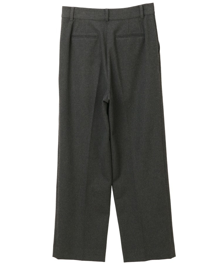S~L】ウール ツータック ストレートパンツ【セット着用可 S~L】ウール ツータック ストレートパンツ【セット着用可