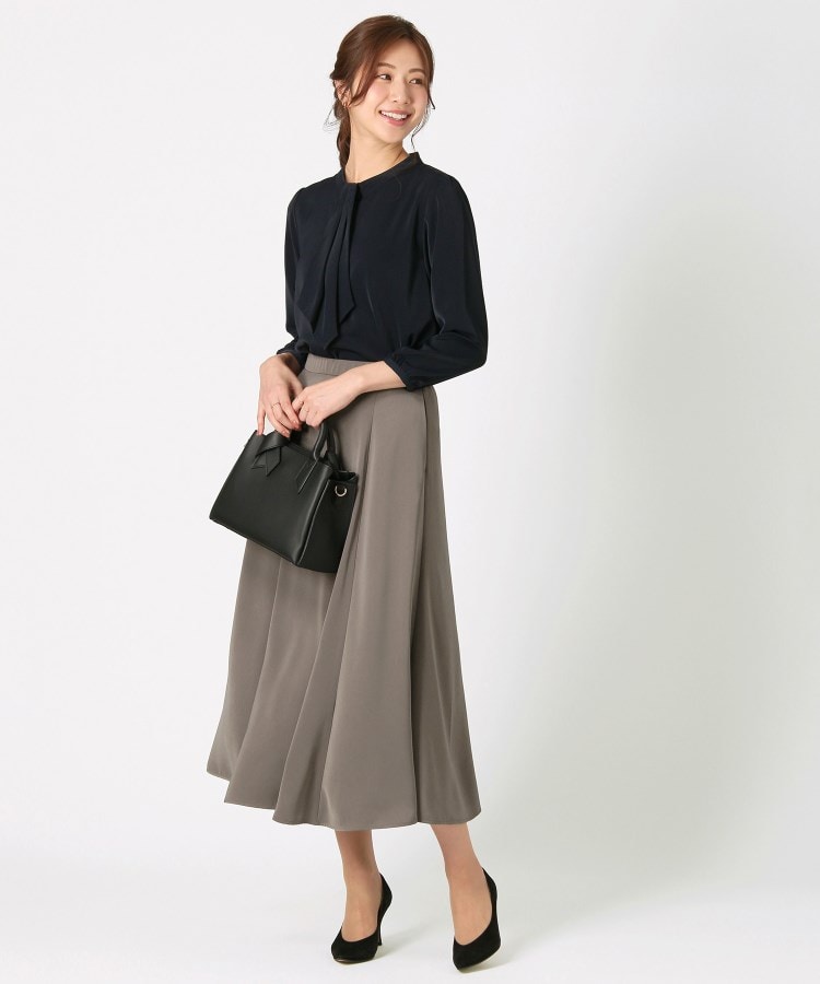 S~L】ロングフレアスカート【セットアップ着用可】【時短 S~L】ロングフレアスカート【セットアップ着用可】【時短