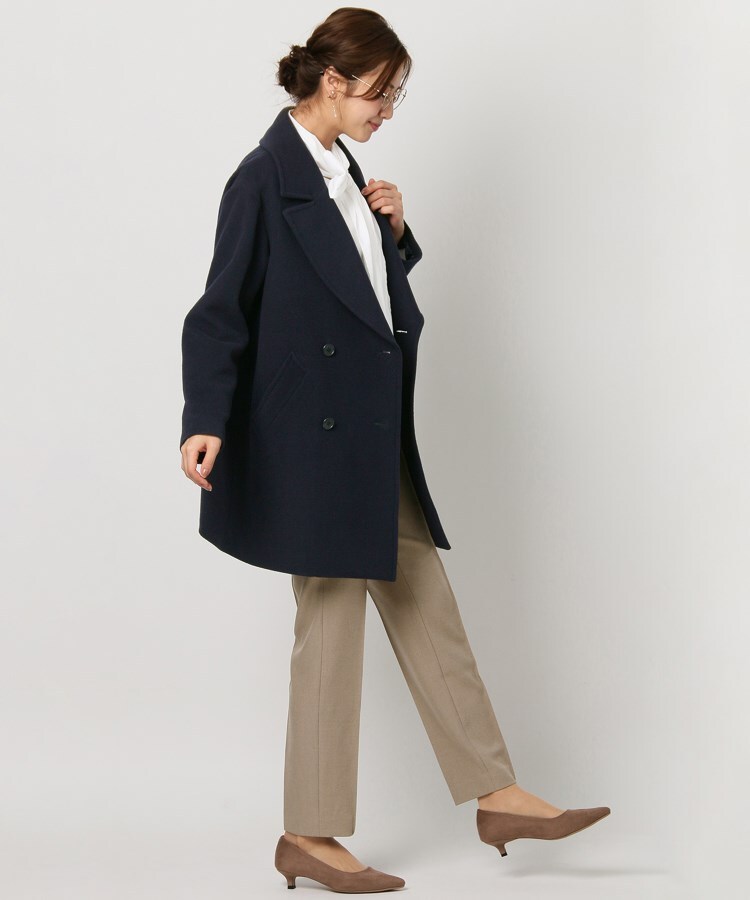 CLASSY.1月号掲載】ウールカシミヤビーバー チェスターコート