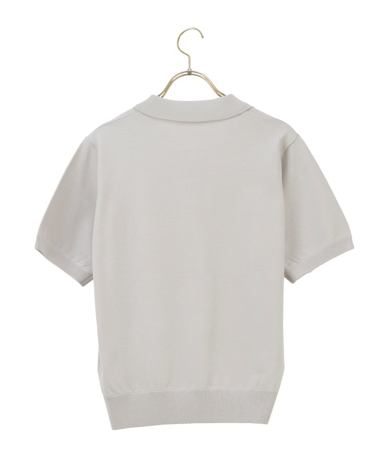 M~L】半袖ニットポロ【多機能】【ウォッシャブル】【UVカット M~L】半袖ニットポロ【多機能】【ウォッシャブル】【UVカット