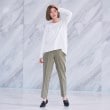 アンカーウーマン(ANCHOR WOMAN)の【洗える／S～LL】透けないクルーネックカットソー長袖【ストレッチ／UVカット】2