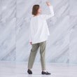アンカーウーマン(ANCHOR WOMAN)の【洗える／S～LL】透けないクルーネックカットソー長袖【ストレッチ／UVカット】16