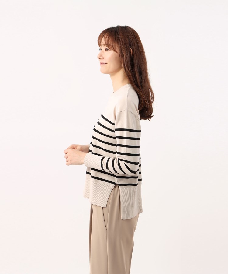 アンカーウーマン(ANCHOR WOMAN)の【洗える】クルーネックニットプルオーバー長袖25